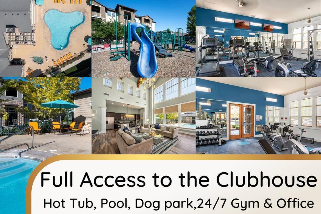 Bee Chic In Sojo W/Hot Tub+Gym+Local Ski Slopes South Jordan Bagian luar foto